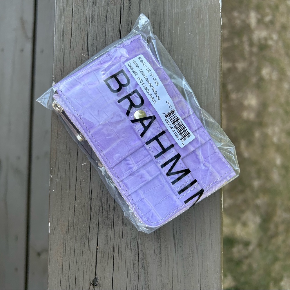 Brahmin Lennon 🪻🪻 cardholder wallet
 🪻🪻 gentle lavender 🪻🪻 - Picture 7 of 8